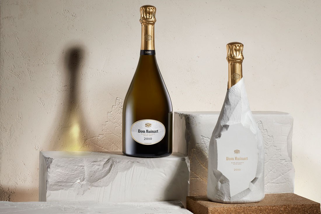 Dom Ruinart Blanc de Blanc 2010 a reçu le titre de meilleur champagne du monde