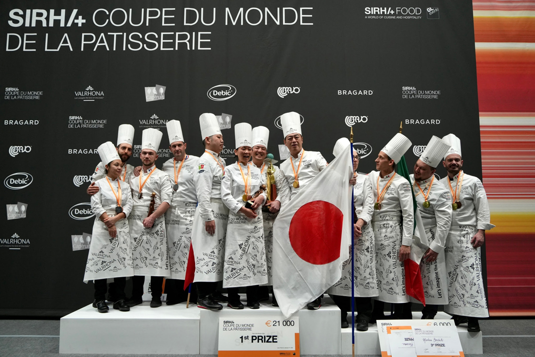 <strong>Le Pays du Soleil Levant sacré champion de la Coupe du monde de Pâtisserie 2023</strong>