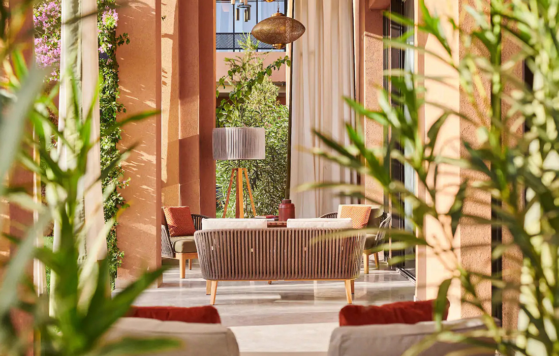 Premier Park Hyatt du Maroc avec des designs luxueux et contemporains à Marrakech
